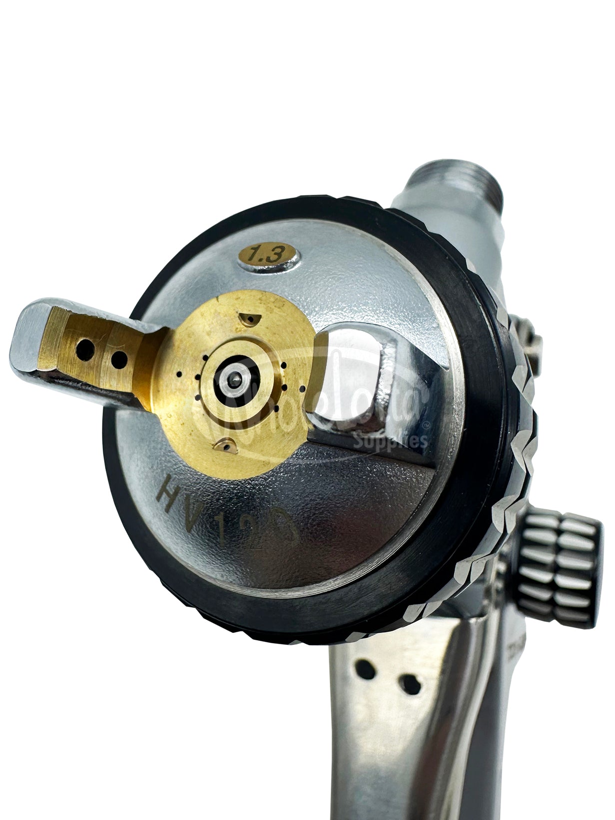 HVLP High Grade Auto Refinishing Paint Spray Gun TOOL-BAR TH101AG Aluminium 1.3mm Nozzle