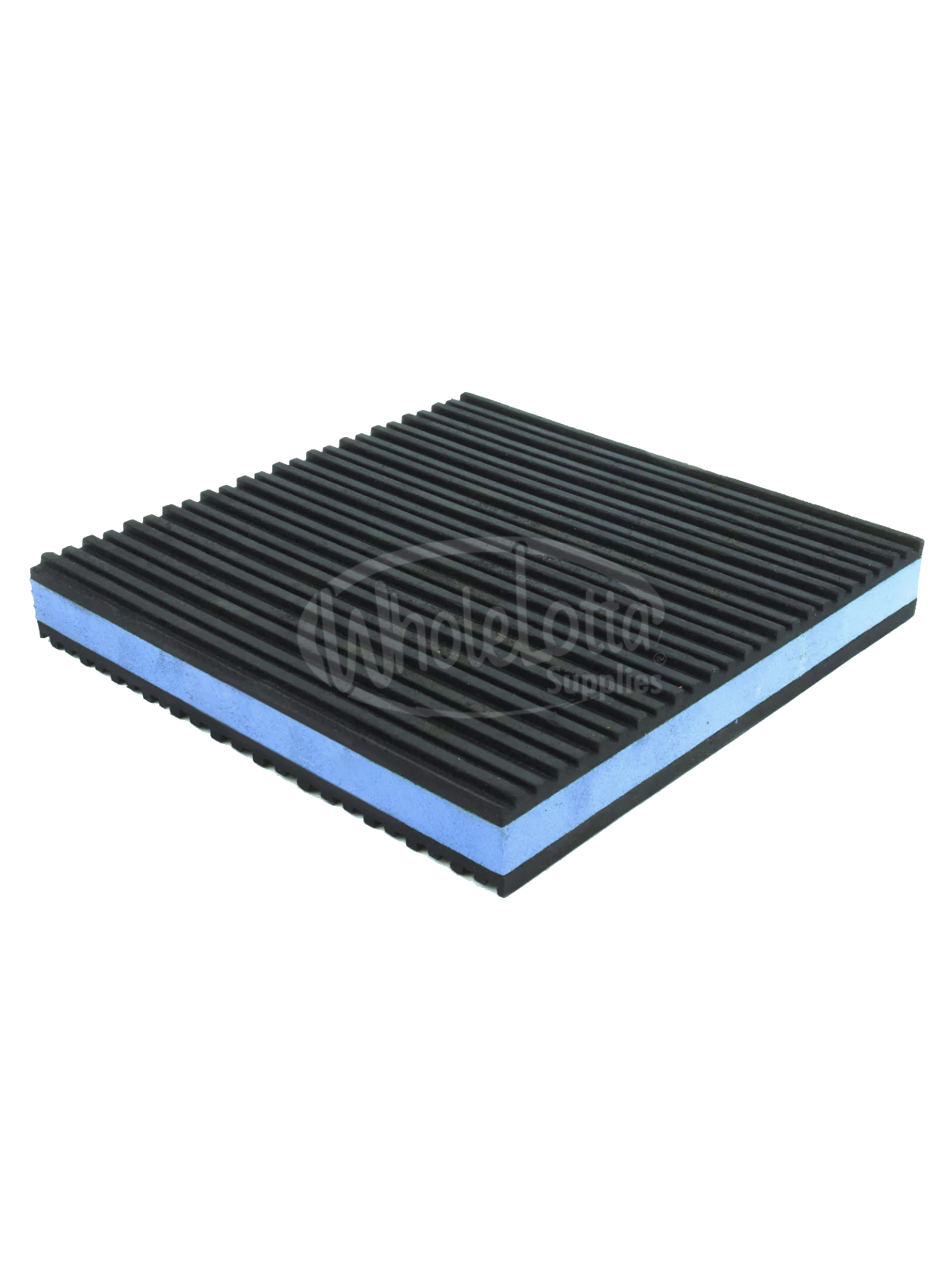 Anti Vibration Rubber & Composite Foam Blue Pad Industrial Dampener Isolation Air Compressor HVAC 6x6x7/8"