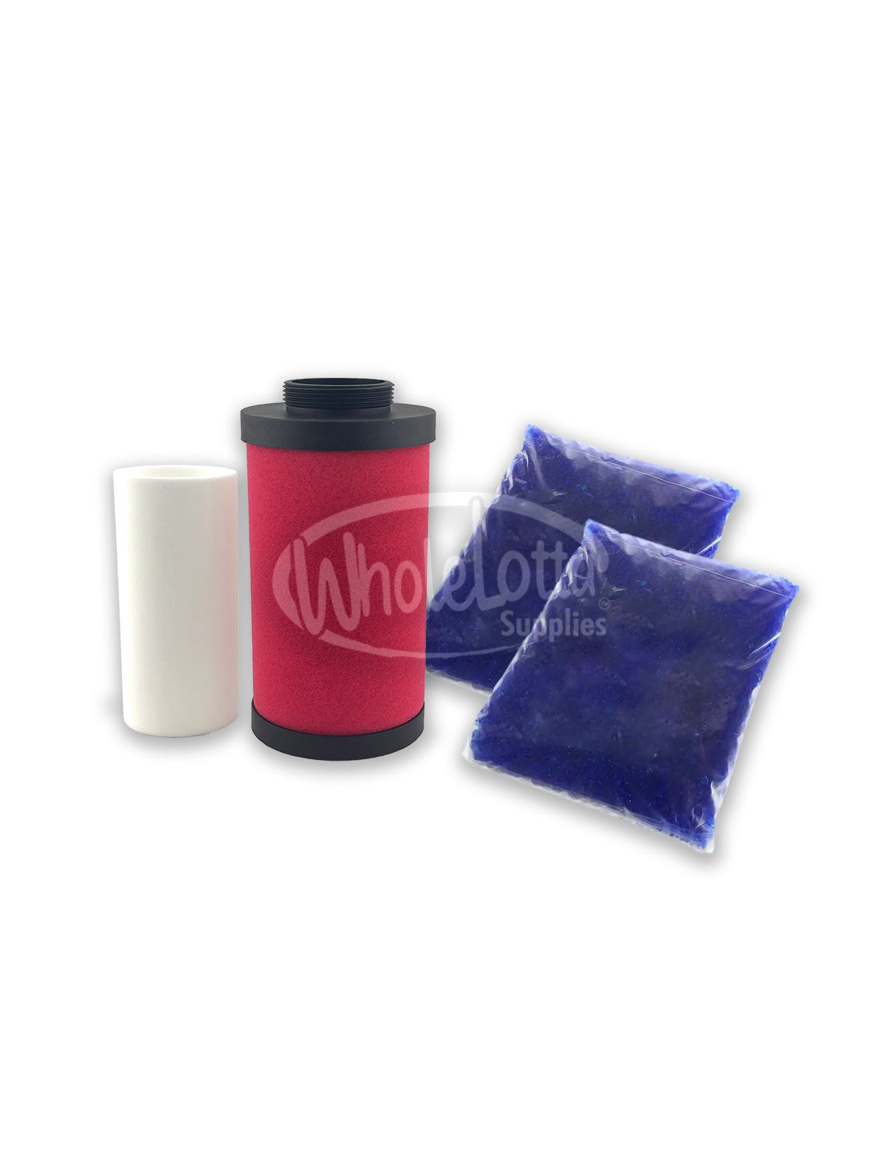 Replacement Kit 700 Series 3 Stages Air Filter, Coalescing & Particulate Filter, Desiccant Beads