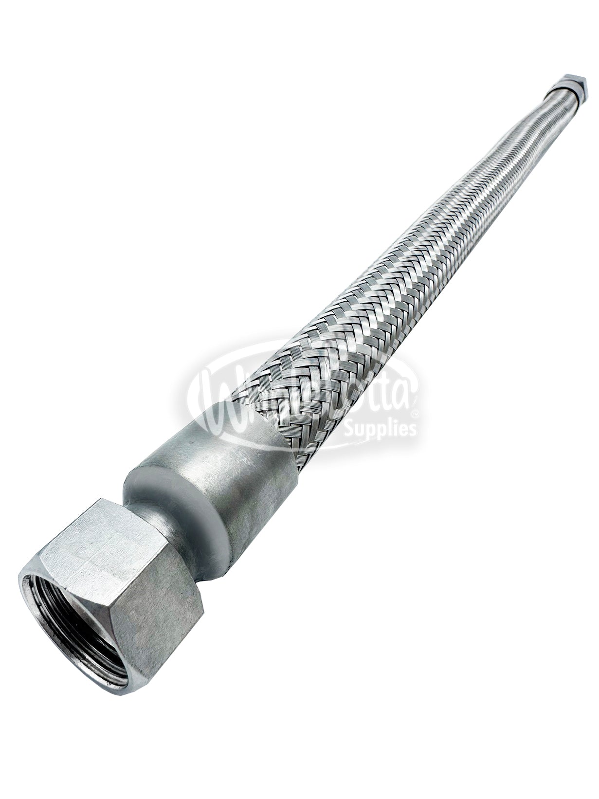 1" x 36" Stainless Steel Compressed Air Line Flexible Metal Hose Compressor Tube + JCI Fittings