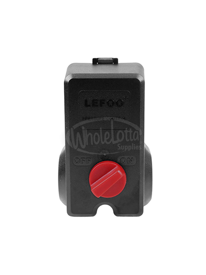 LEFOO Heavy Duty 140-175PSI Pressure Switch 1 Port Air Compressor Unloader 26AMP (LF19A-H1)