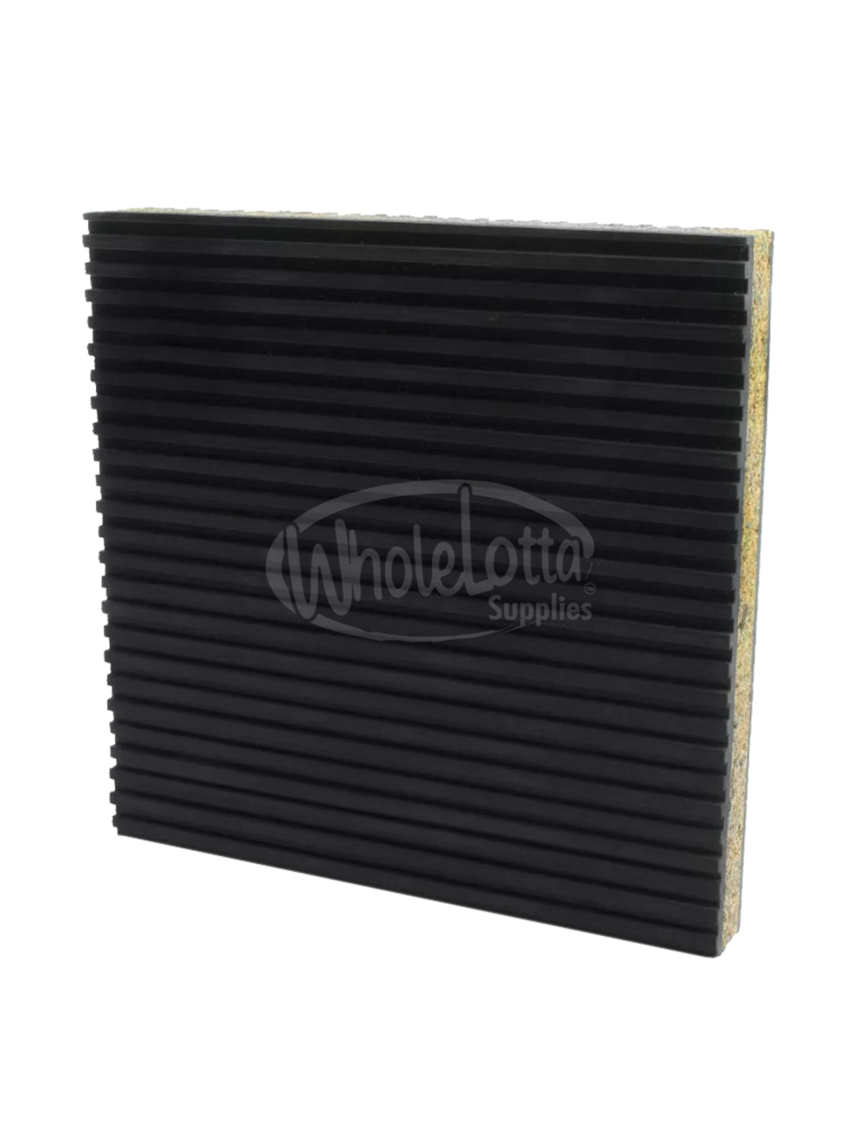 Anti Vibration Rubber & Cork Pad Industrial Dampener Isolation Air Compressor HVAC 6x6x7/8"