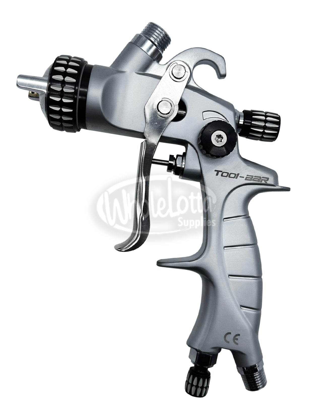 HVLP High Grade Auto Refinishing Paint Spray Gun TOOL-BAR TH101AG Aluminium 1.4mm Nozzle