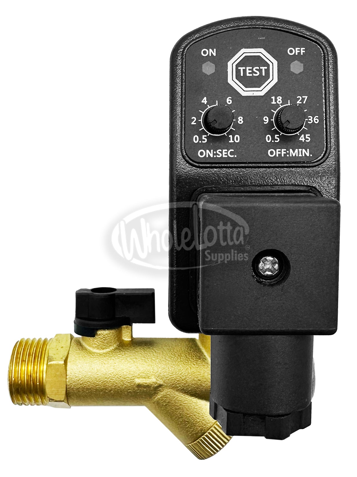 WLS Quality Coil Automatic Electronic Timed Drain Valve for Air Compressor & Air Tank