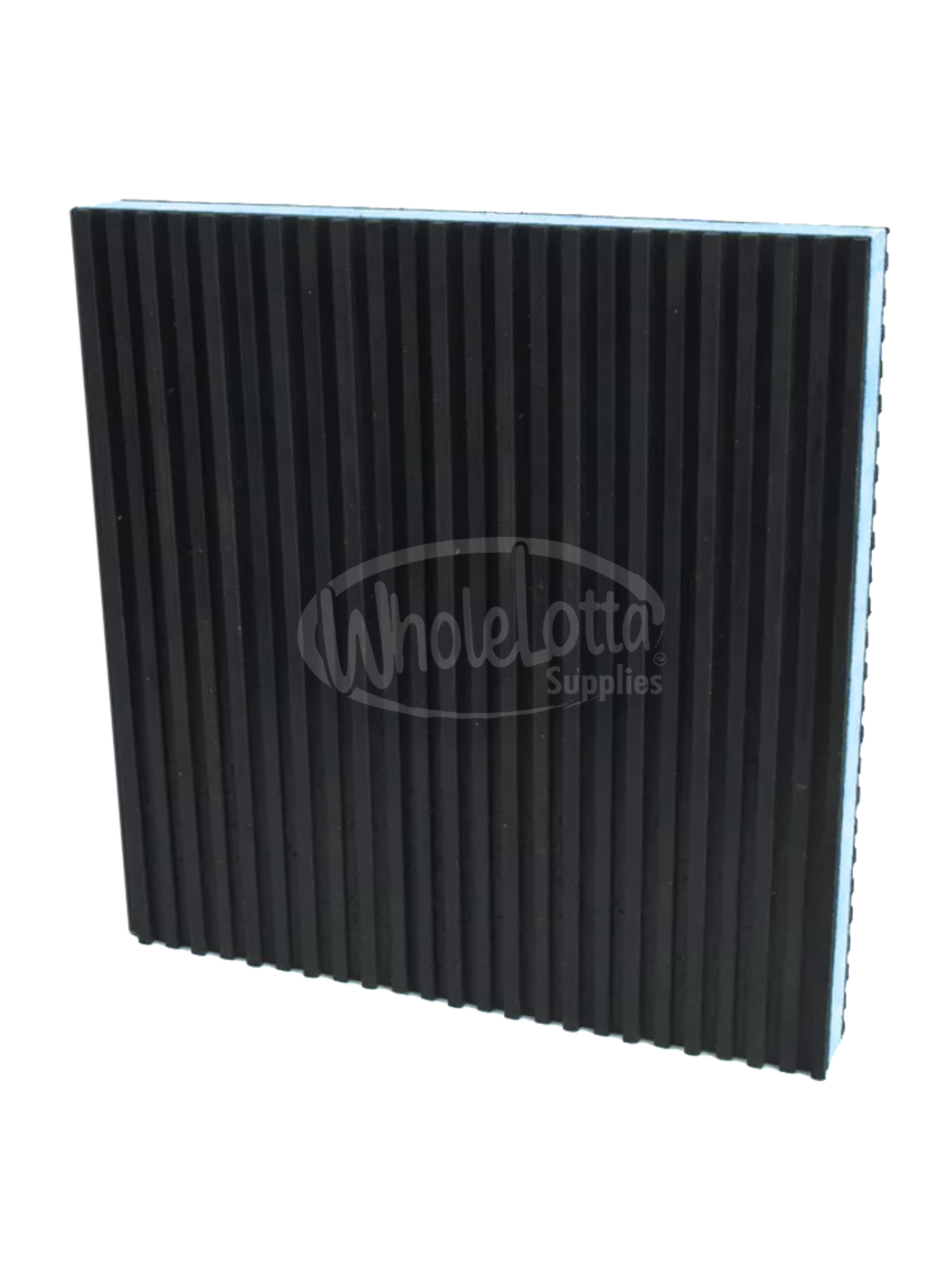 Anti Vibration Rubber & Composite Foam Blue Pad Industrial Dampener Isolation Air Compressor HVAC 6x6x7/8"