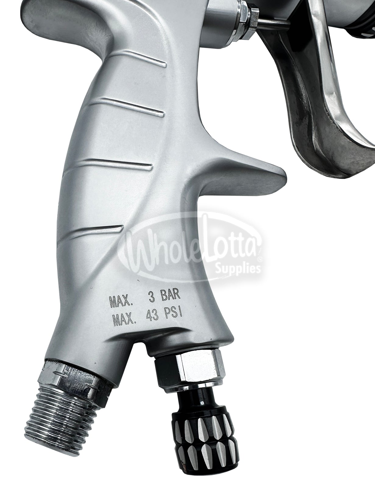 HVLP High Grade Auto Refinishing Paint Spray Gun TOOL-BAR TH101AG Aluminium 2.0mm Nozzle